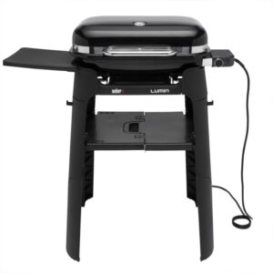 Alternative view of Weber Lumin Stand Electric Grill Black